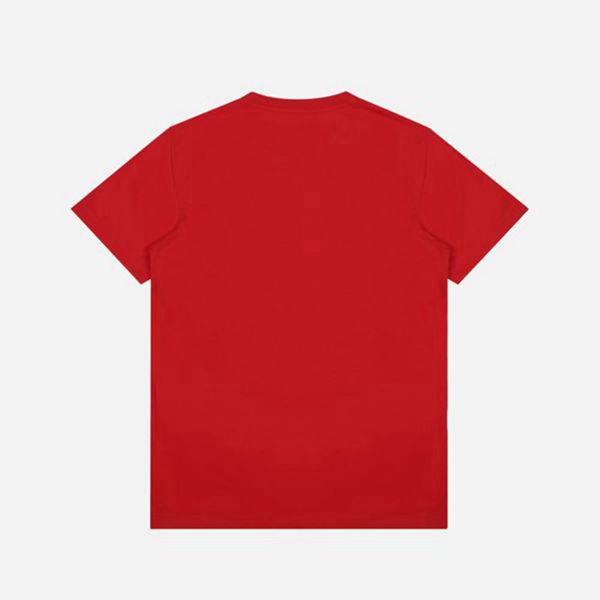 Fila Moda Nella Logo S/S Men's T-Shirts - Red,NZ 841-1378